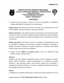 SOLUCIÓN DE PROBLEMAS Y CREATIVIDAD