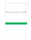 El catastro colombiano nace mediante la expedición de la Ley 14 de 1983,