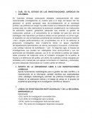 CUÁL ES EL ESTADO DE LAS INVESTIGACIONES JURÍDICAS EN COLOMBIA.