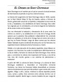El Origen de Saint Domingue