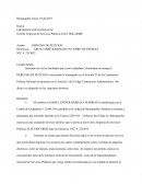 Haciendo uso de las facultades que como ciudadana Colombiana me otorga el DERECHO DE PETICION e invocando lo consagrado en el Articulo 23 de la Constitución Política Nacional en armonía con el Artículo 5 del Código Contencioso Administrativo. Me diri