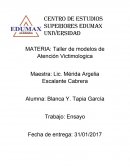 Taller de modelos de Atención Victimologica