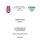 QUIMICA BASICA Equipo 2