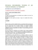 Conservacion de la materia (Lavosier)