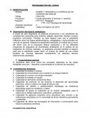 DISEÑO Y DESARROLLO CURRICULAR EN CIENCIAS NATURALES