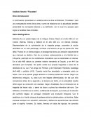 Análisis literario “Filoctetes”