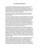 La ciudad esta allá afuera