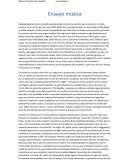 Ensayo, vida musical.