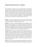 Los Actores del entorno interno de la empresa