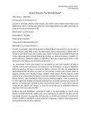 Guion literario “La Hora Cultural”