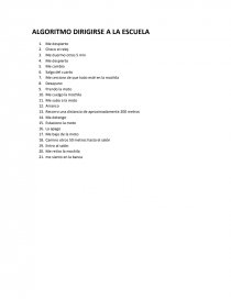 LENGUAJE DE PROGRAMACION ALGORITMOS. Página 1