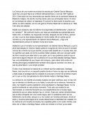 Análisis "Crónica de una muerte anunciada"