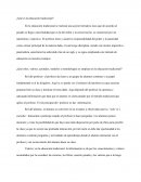 Qué es la educación tradicional