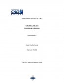 Principios de la Dirección Administración I