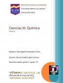 Cómo se sintetiza un material elástico?
