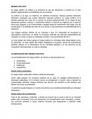 CLASIFICACION DEL RIESGO POLITICO