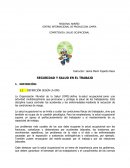 Definicion de conceptos salud ocupacional.