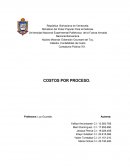 Materiales directos.