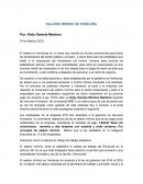Salario minimo de Hondura