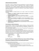 Análisis de desviaciones de beneficios.