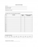 LISTA DE COTEJO SOBRE EL PROCESO DE DETECCIÓN Y ATENCIÓN