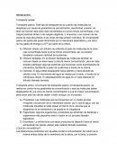 Osmosis y difusión en la membrana