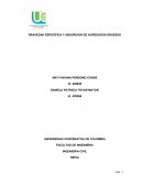 Gravedad especifica y absorción de agregado grueso.