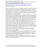 Esta lectura hace énfasis en un tema que se está poniéndose muy de “moda” entre los jóvenes y adultos pero que no es algo tan reciente. A mi parecer es un estudio que organiza una “doctora” a la cual puedes contactar para saber a fondo del tem