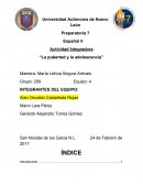 Integradora español 2 etapa 1ю