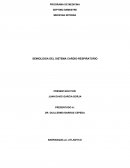 SEMIOLOGIA DEL SISTEMA CARDIO-RESPIRATORIO.