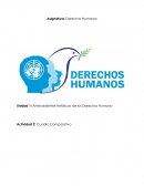 Cuadro comparativo Derechos humanos.