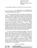 Incidente de liquidacion.