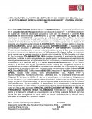 Modelo Acta aclaratoria.