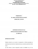 IMPUGNACION LEGÍTIMA