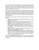 Para el desarrollo de la actividad propuesta se escoge el aplicativo Microsoft OneDrive