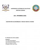 Cancer Cérvico-Uterino (epidemiología).