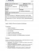 Evaluacion de desempeño.