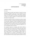 Rituales mayas.