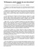 Desayuno, piedra angular de una vida exitosa