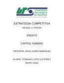 ESTRATEGIA COMPETITIVA. CAPITAL HUMANO