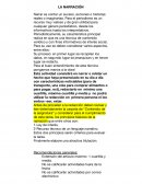 LA NARRACIÓN Narrar es contar un suceso, acciones o historias reales o imaginarias