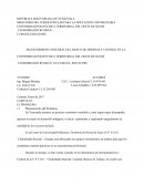 Mantenimiento integral del banco de medidas y control: Proyecto en la UPTOS