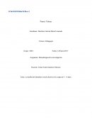 Tema: La huella del abandono social afectiva en la etapa de 3 – 6 años.