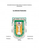 La reforma financiera