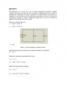 B) ¿Qué diferencia de potencial se requeriría en las terminales de los dos capacitores conectados en serie, a fin de que esta combinación almacene la misma cantidad de energía que en el inciso a