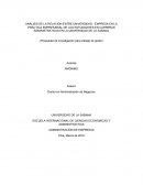 ANÁLISIS DE LA RELACIÓN ENTRE UNIVERSIDAD - EMPRESA EN LA PRÁCTICA EMPRESARIAL DE LOS ESTUDIANTES EN CARRERAS ADMINISTRATIVAS EN LA UNIVERSIDAD DE LA SABANA