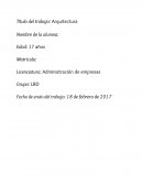 También se mencionara sobre el valor que tiene la arquitectura en su aspecto cultural, así sea en los valores o sistemas que tenga en la dicha construcción.