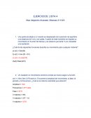Una partícula atada a un resorte es desplazada de la posición de equilibrio una distancia de 5 cm y se suelta. A partir de este momento se registra su movimiento en función del tiempo y se observa que tarda 1s en completar una oscilación.