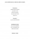 CALCULO HIDROLOGICO DE LA CUENCA DEL ARROYO COLOMUTO