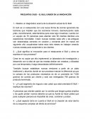 PREGUNTAS CASO – EL BULLI SABOR EN LA INNOVACIÓN